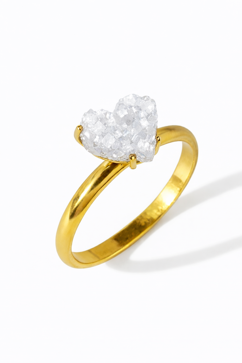 SRDCE Z DRÚZY - prsten KŘIŠŤÁL 